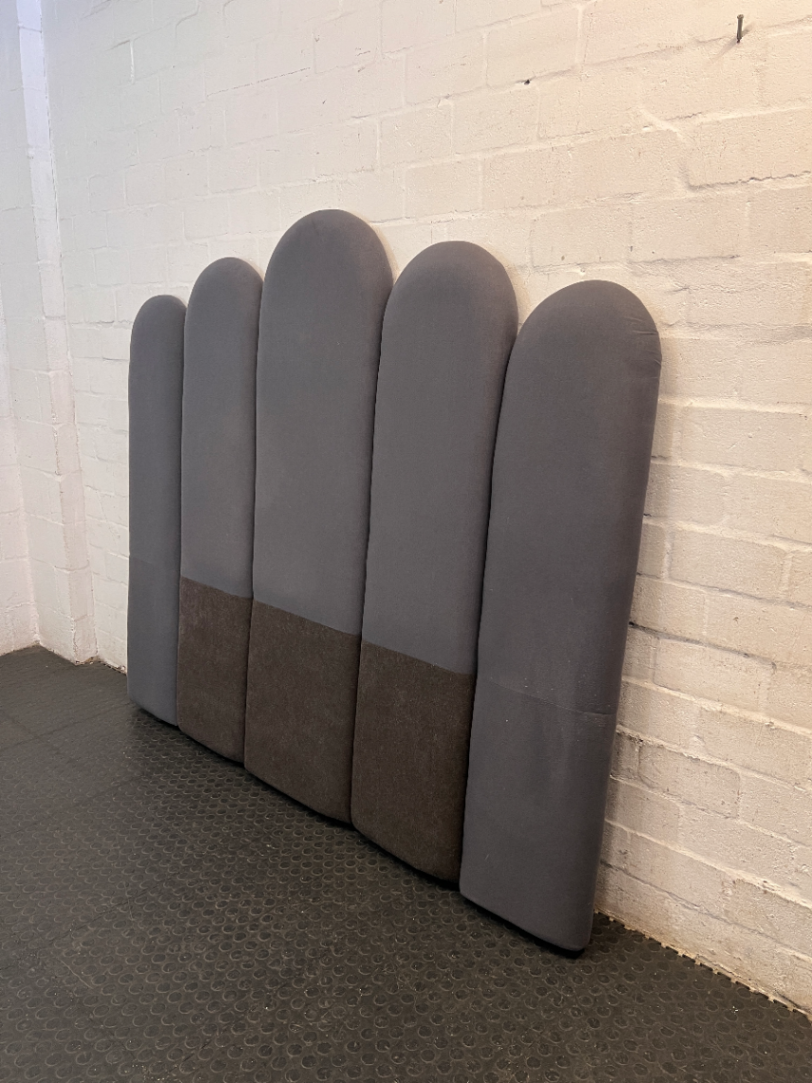 Coricraft Scalloped Upholstered Headboard — Very Good Used Condition
