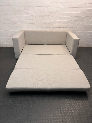 Zorora Fabric Charlie Sleeper Couch in Beige — Good Working Order