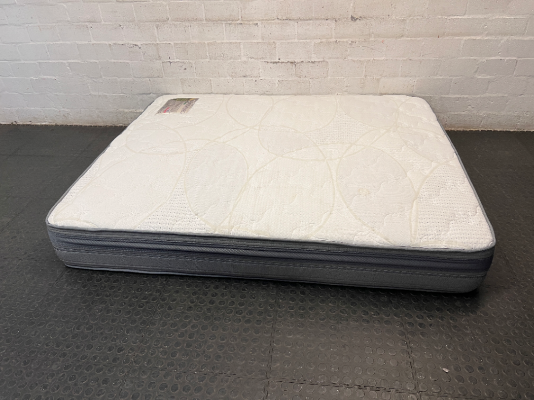 Queen Size Rest Assured Saxenburg Mattress — Well Used Condition