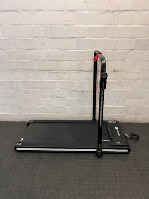 Slazenger Black Walking Pad Treadmill with Handrail — Good Working Order