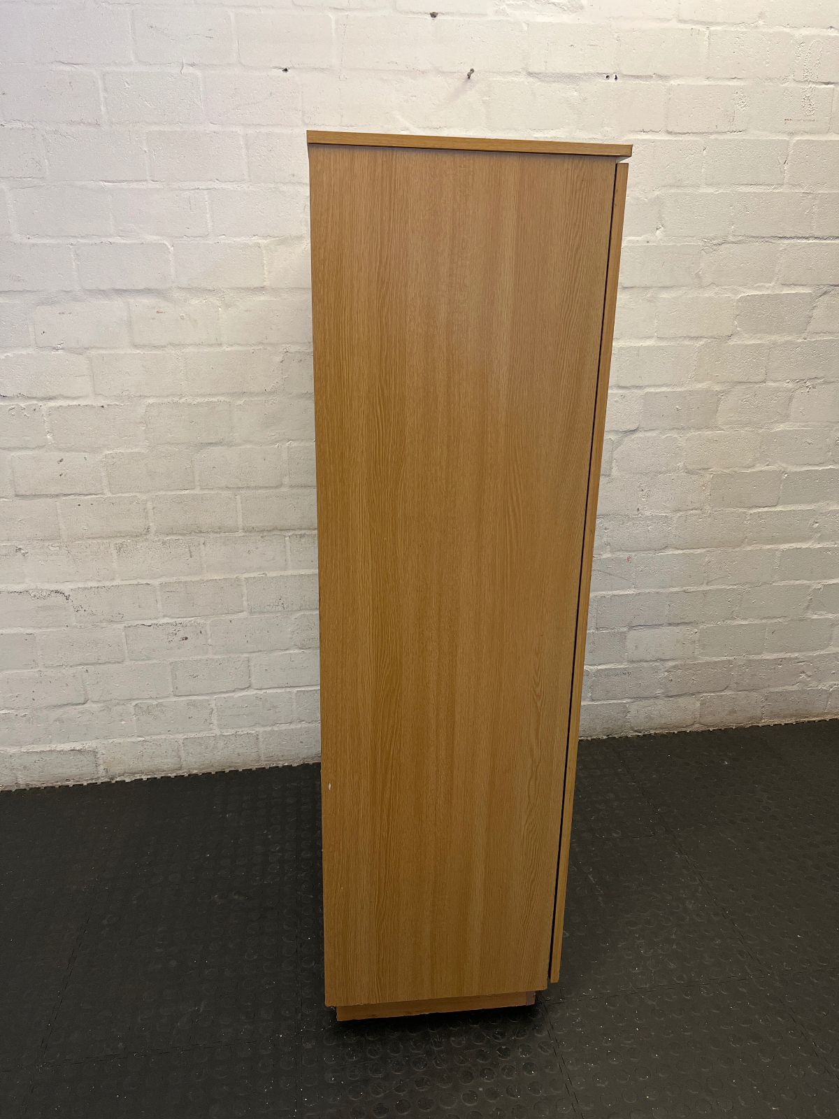Functional Wood-Look Two-Door Storage Cupboard - 2ndhandwarehouse.com