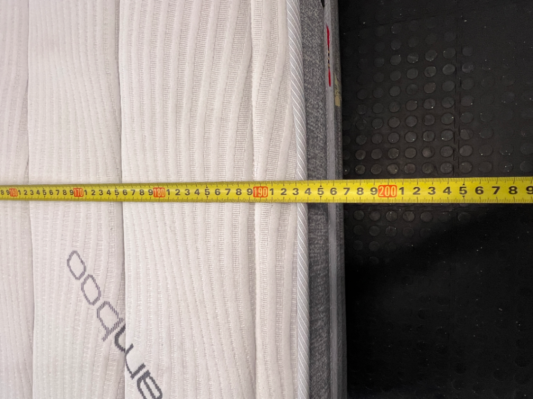 Restonic Firm Orthopaedic Queen Mattress & Base - Excellent Condition - 2ndhandwarehouse.com