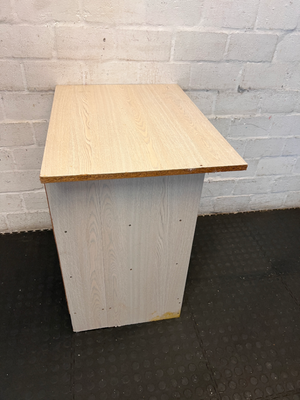 Light Oak-Look Storage Unit - Visible Edge Wear - 2ndhandwarehouse.com