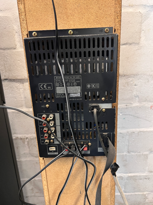 Sony Home Theater Speaker System - Well Used with Surface Dust - 2ndhandwarehouse.com