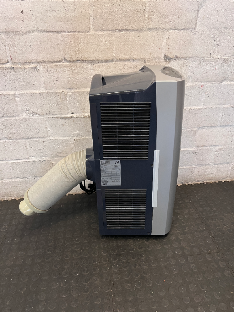 Silver Defy Portable Air Conditioner - Pipes and Plugs Included - 2ndhandwarehouse.com