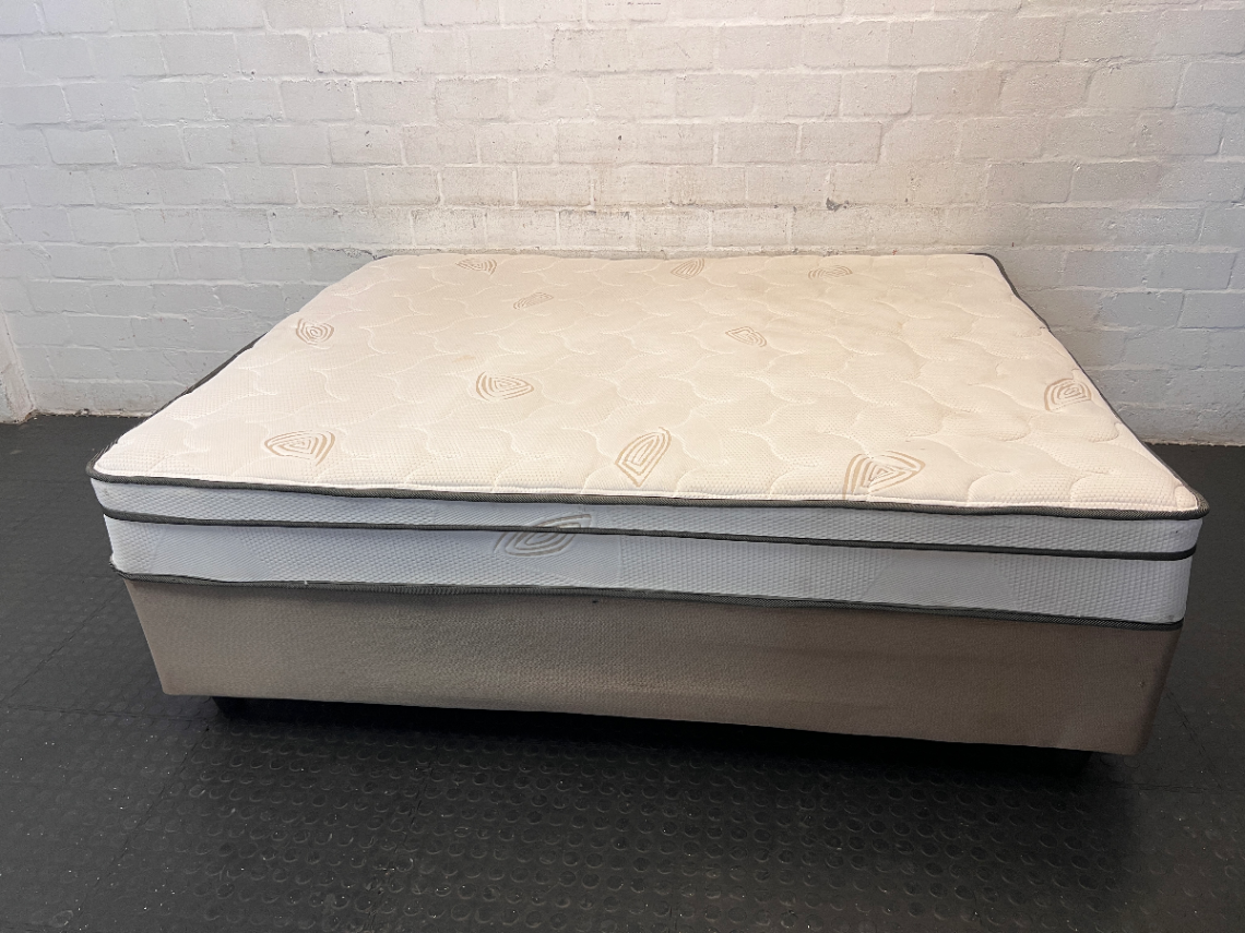 Restonic Ortho-Rest Queen Base Set — Used - Fair Condition - 2ndhandwarehouse.com