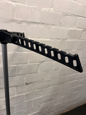 Portable Tripod Clothing Rack with Hanger Slots — Good Working O - 2ndhandwarehouse.com