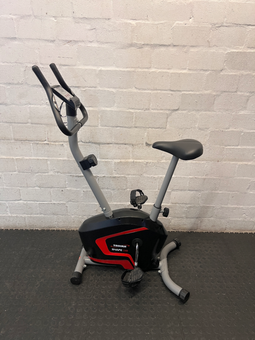 Trojan Shape 240 Upright Exercise Bike — Working; Well Used C - 2ndhandwarehouse.com