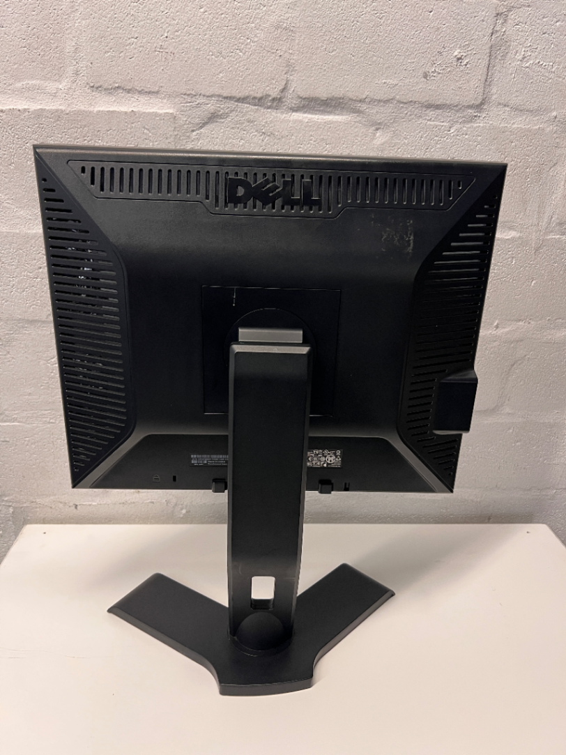 Black Dell Computer Monitor with Stand — Good Working Order - 2ndhandwarehouse.com
