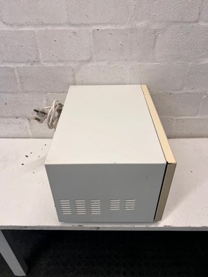 White Morphy Richards Countertop Microwave — Used; Fair Condition
