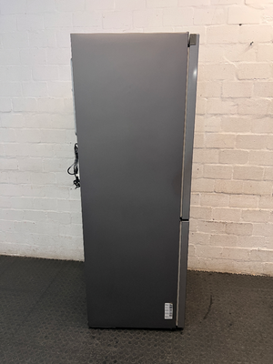 Samsung Grey Bottom-Mount Fridge with Water Dispenser — Good Working Order