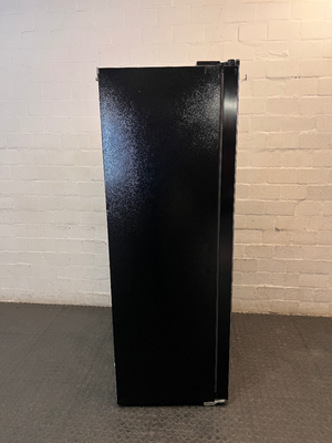 Defy Black Side-by-Side Fridge-Freezer with Dispenser — Good Working Order