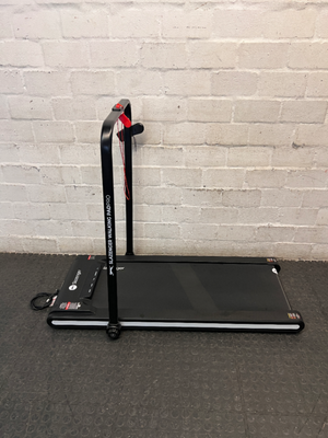 Slazenger Black Walking Pad Treadmill with Handrail — Good Working Order