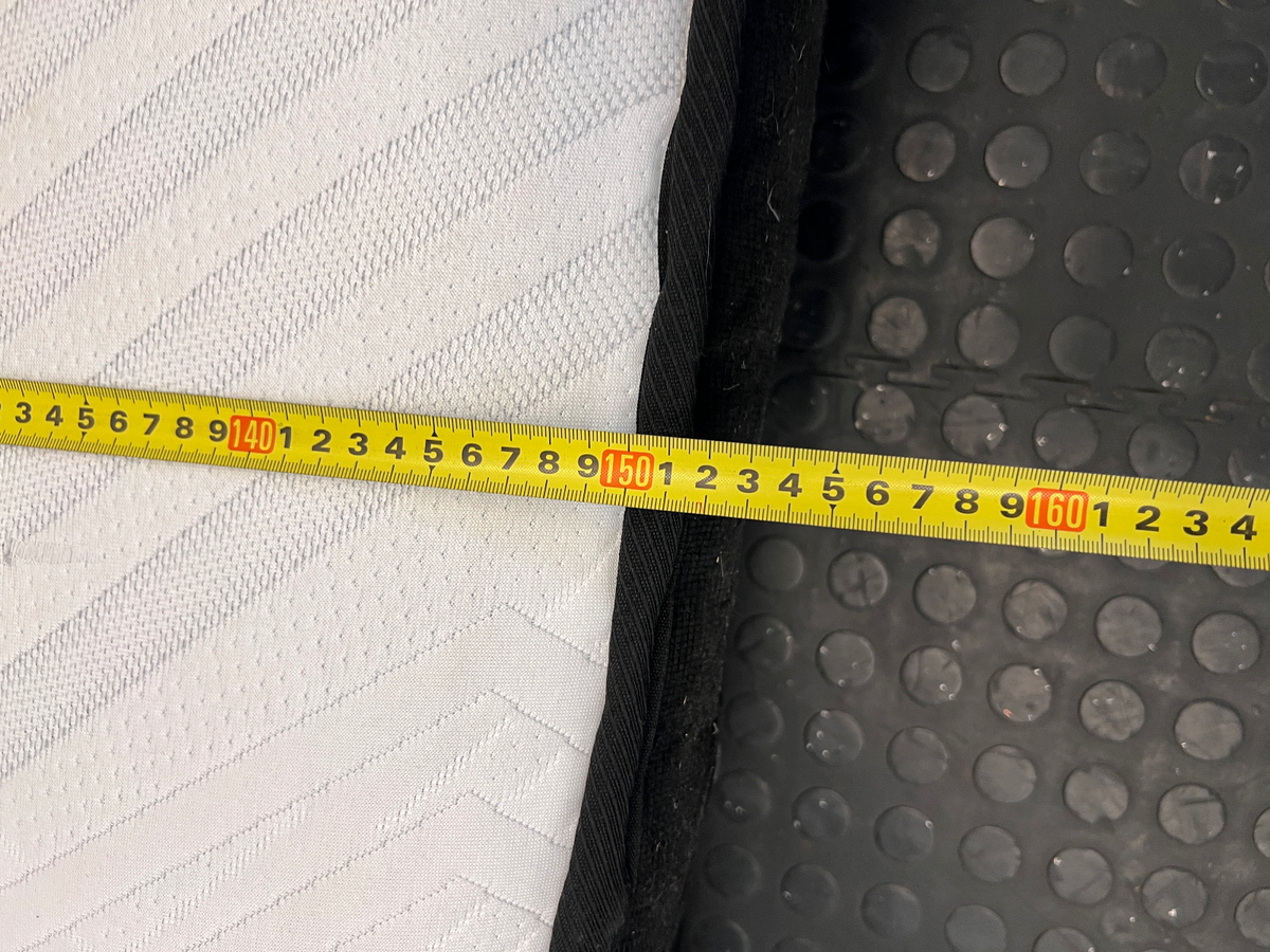 Queen Size Mattress with Chevron Detail - 2ndhandwarehouse.com