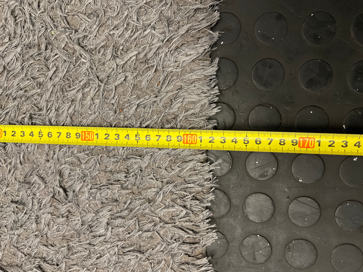 Charcoal Grey Shaggy Living Room Rug (230cm x 160cm) - 2ndhandwarehouse.com