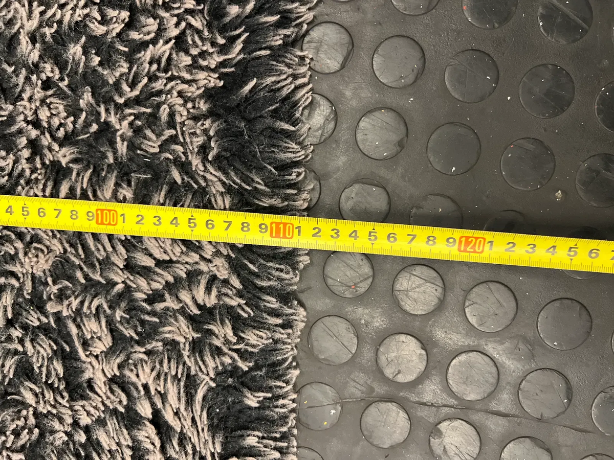Charcoal Grey Faux-Hide Shag Rug - 2ndhandwarehouse.com