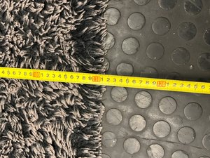 Charcoal Grey Faux-Hide Shag Rug - 2ndhandwarehouse.com