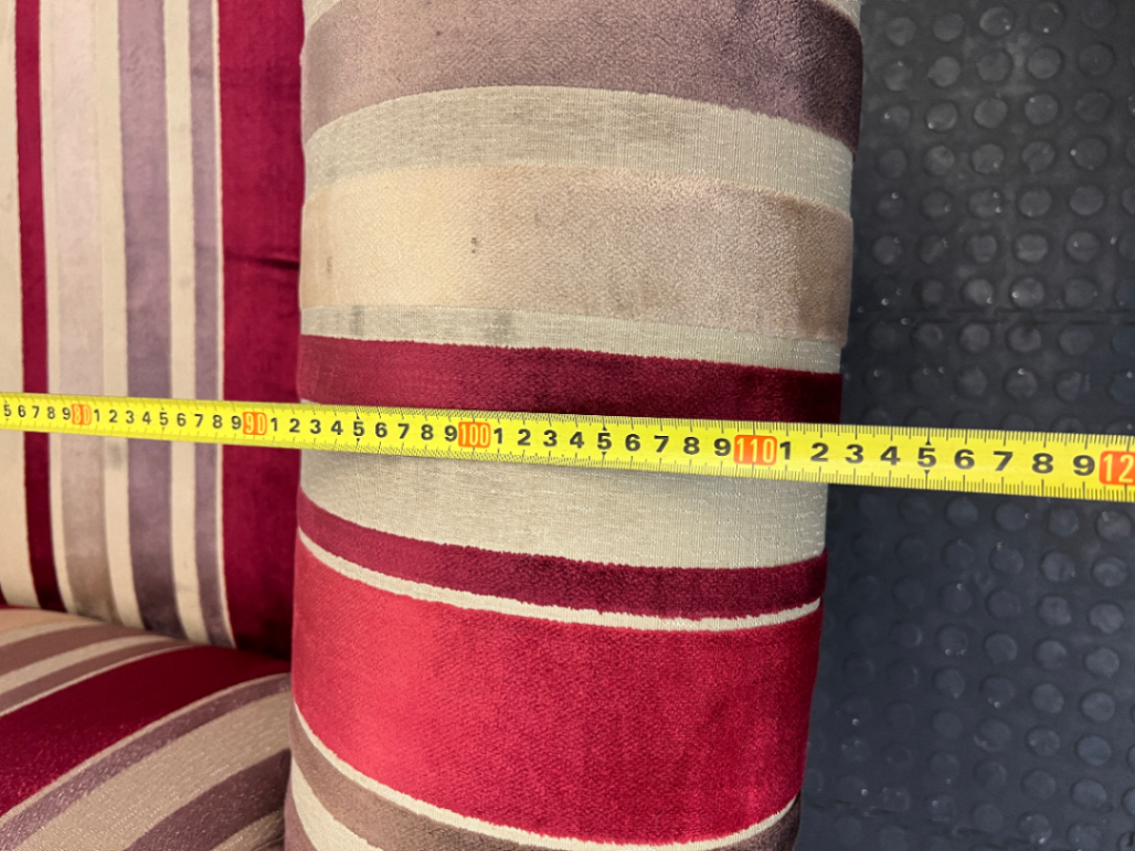 Stripped 1-Seater Armchair - Fair Condition with Surface Marks - 2ndhandwarehouse.com