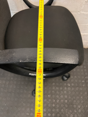 Mid-Back Office Chair - Left Arm Missing - 2ndhandwarehouse.com