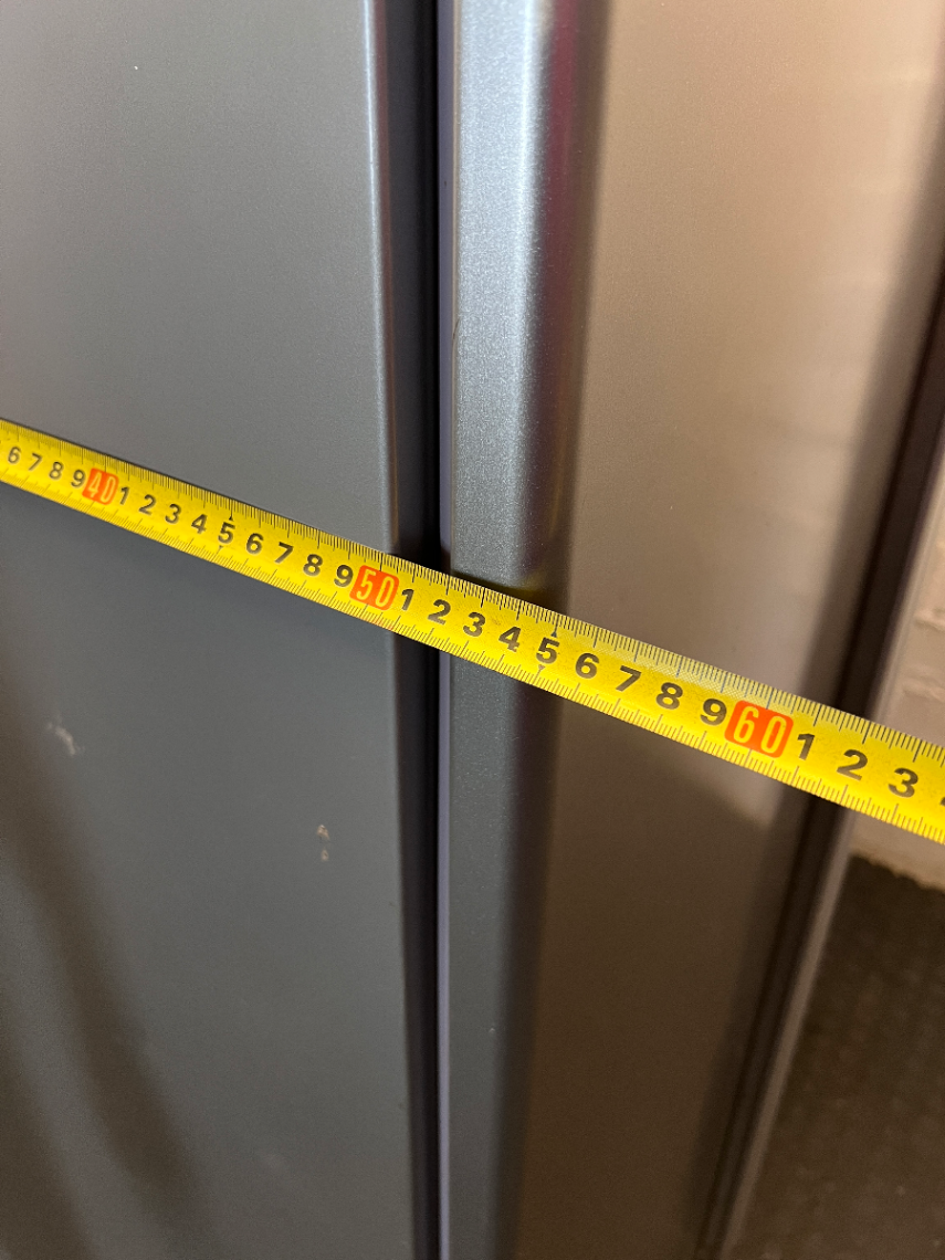 Silver Defy Double Door Fridge - Failed Testing / Needs Review - 2ndhandwarehouse.com