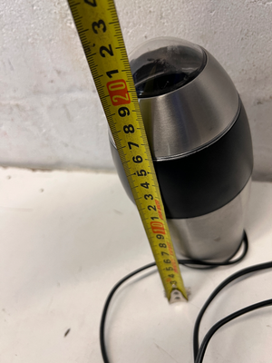 Platinum Stainless Steel Coffee Grinder - 2ndhandwarehouse.com