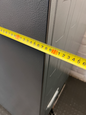 Sleek Silver Hisense Fridge with Water Dispenser - Bottom Freezer - 2ndhandwarehouse.com