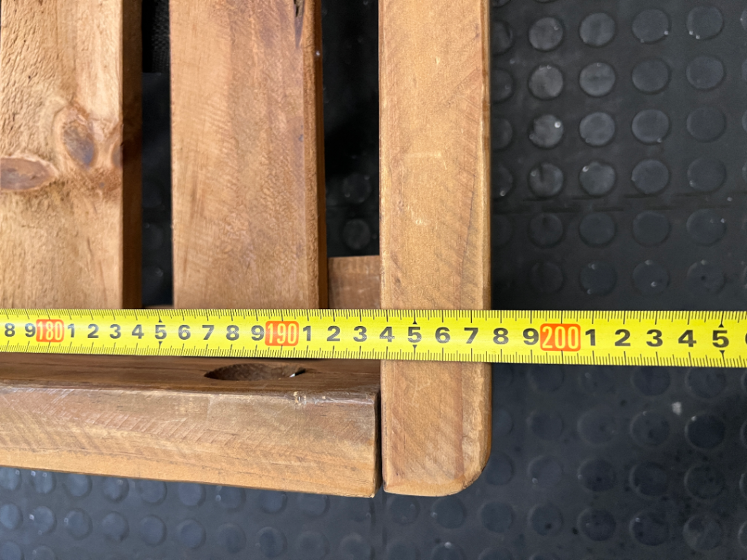 Rustic Reclaimed Pine Queen Bedframe - 2ndhandwarehouse.com