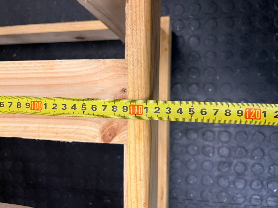 Single Wooden Bed Frame with White Storage Drawers — Good Condition with Minor Dust - 2ndhandwarehouse.com