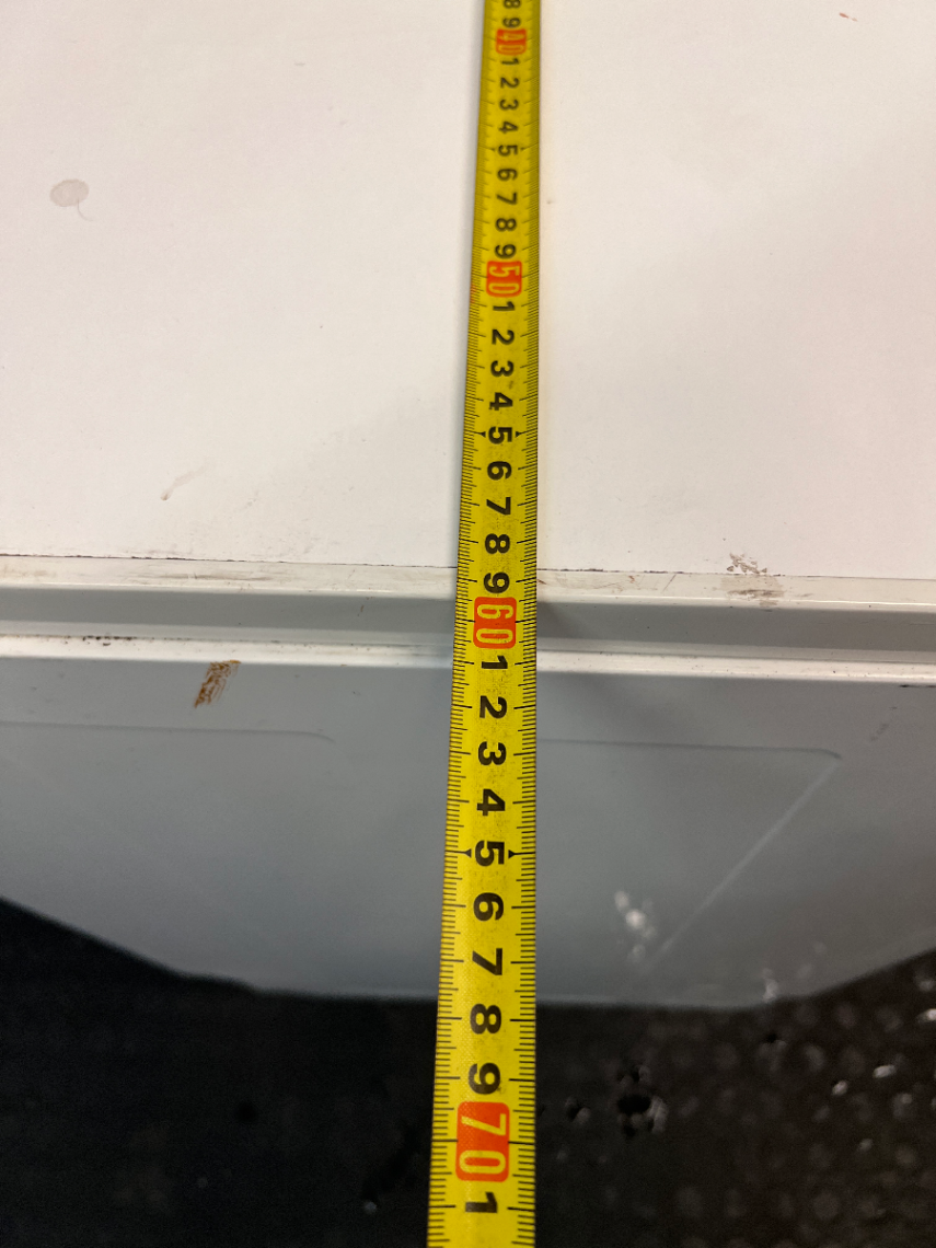 White Bosch Freestanding Dishwasher — Working Order with Damaged Rope - 2ndhandwarehouse.com