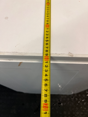 White Bosch Freestanding Dishwasher — Working Order with Damaged Rope - 2ndhandwarehouse.com