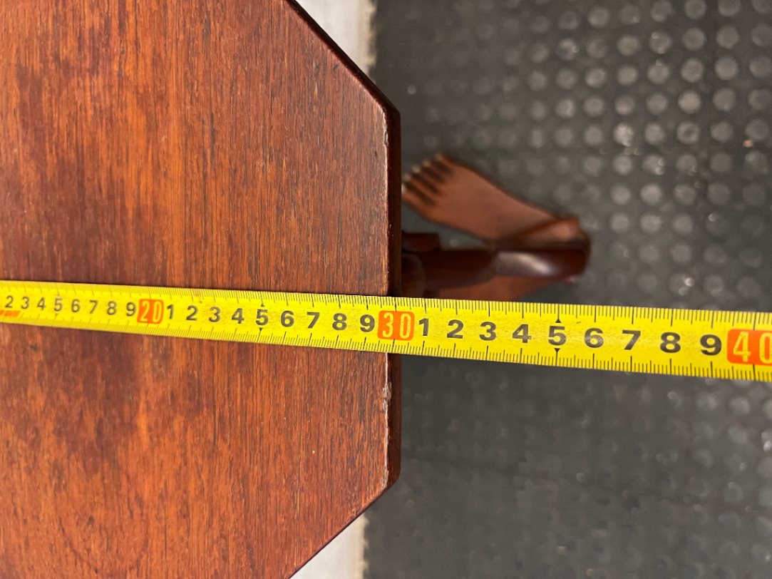 Carved Wooden Figurative Side Table - 2ndhandwarehouse.com