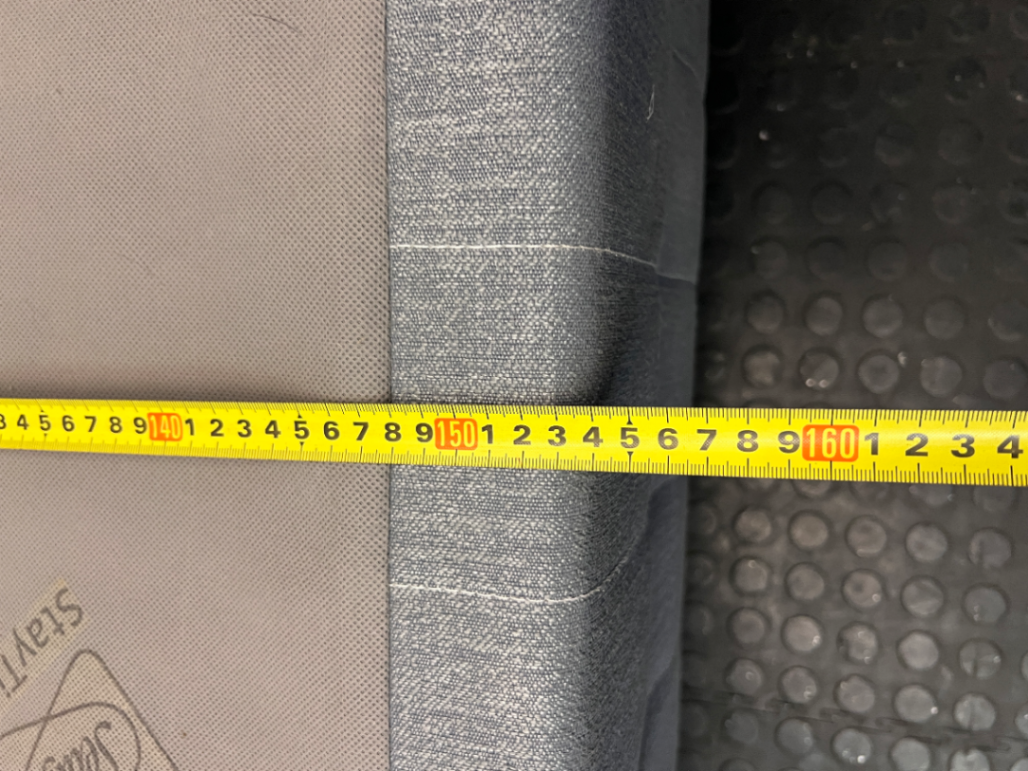 Sealy Grey Padded Queen Bed Base — Great Condition Bed Base