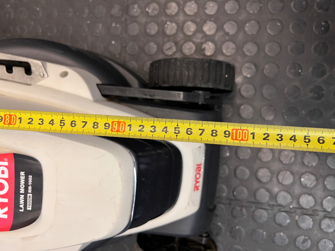 Ryobi Electric Lawn Mower with Grass Catcher — Good Working Order; Fair Used Condition