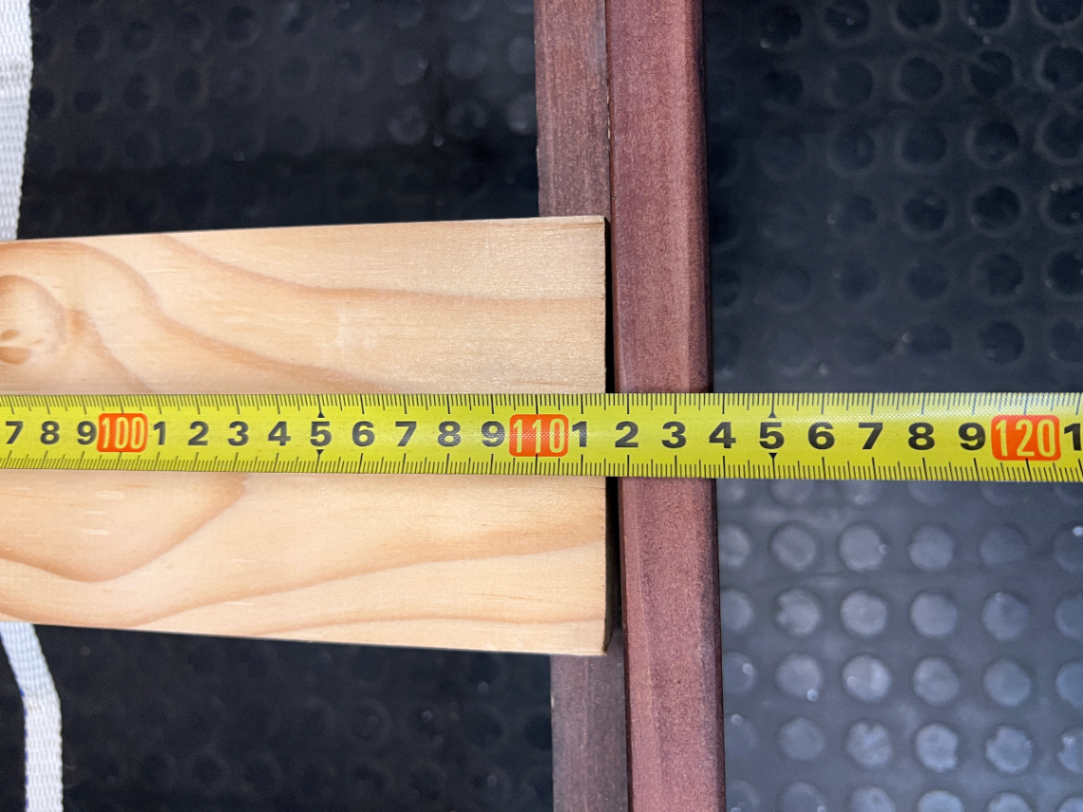 Black Wooden Single Bed Frame — Good Condition with Included Mattress