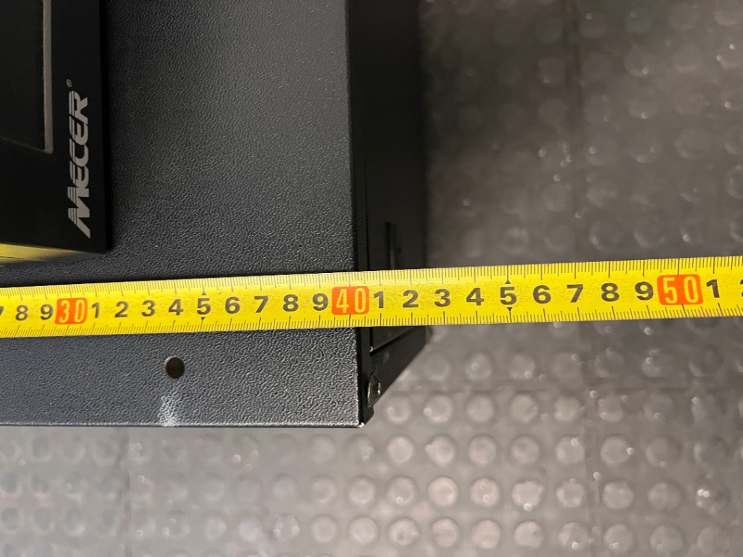 Mecer Inverter with Mobile Battery Cabinet — Good Working Order