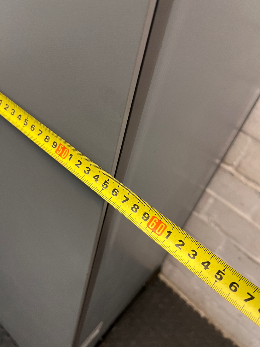 Hisense Metallic Silver Bottom Mount Fridge Freezer — Clean and Tested Fridge Freezer