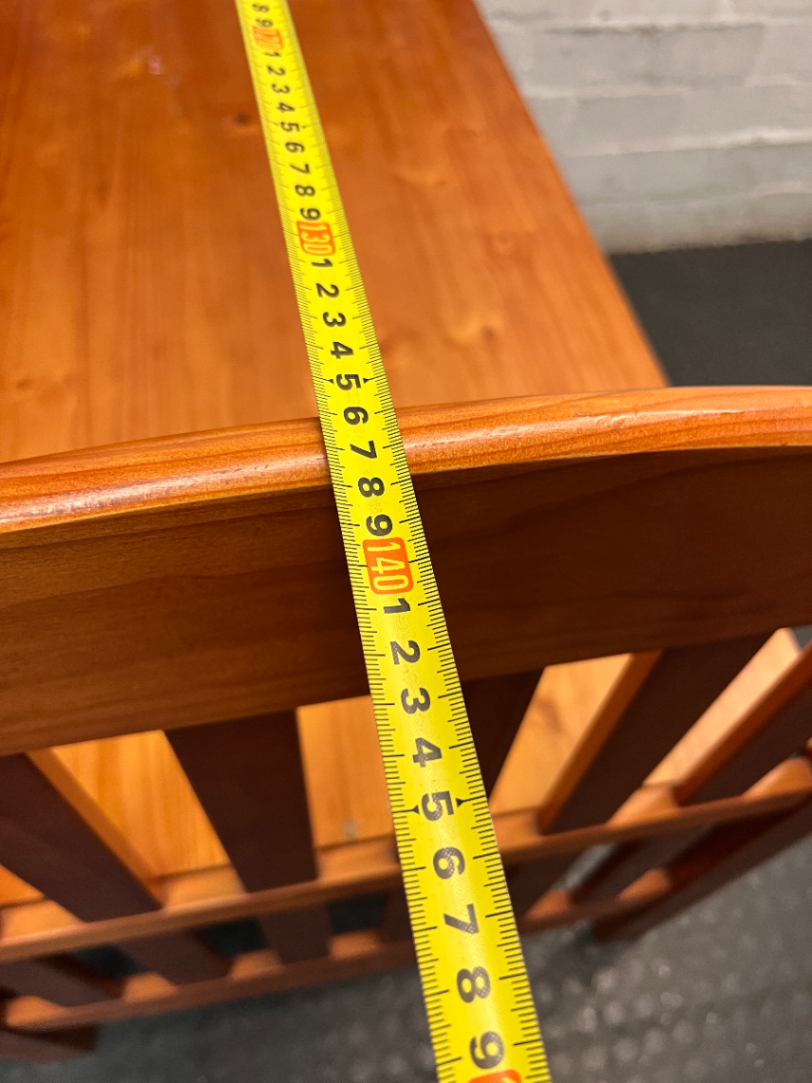 Upcycled Wooden Standing Desk — Used Condition with Visible Wear