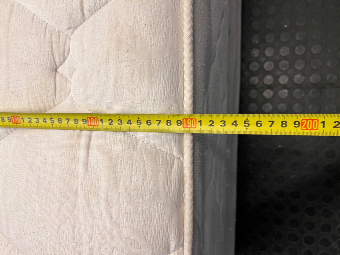 Durapedic Queen Base Set — Visible Wear and Surface Discolouration