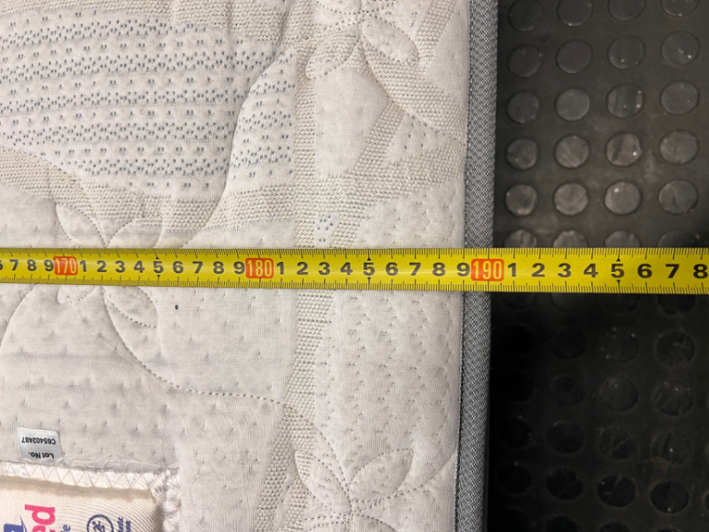 Queen Size Rest Assured Saxenburg Mattress — Well Used Condition