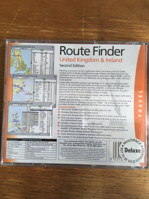 Route Finder Software (UK) - 2ndhandwarehouse.com