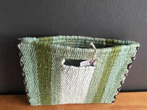 Hand Woven Bag Green - 2ndhandwarehouse.com