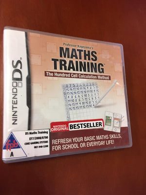 Nintendo DS - Maths Training - 2ndhandwarehouse.com