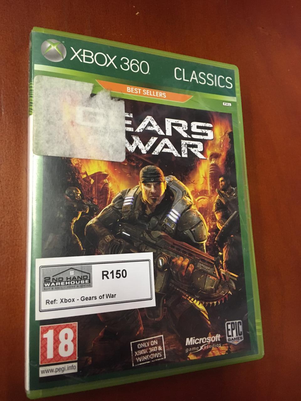 Xbox-Gears Of War - 2ndhandwarehouse.com