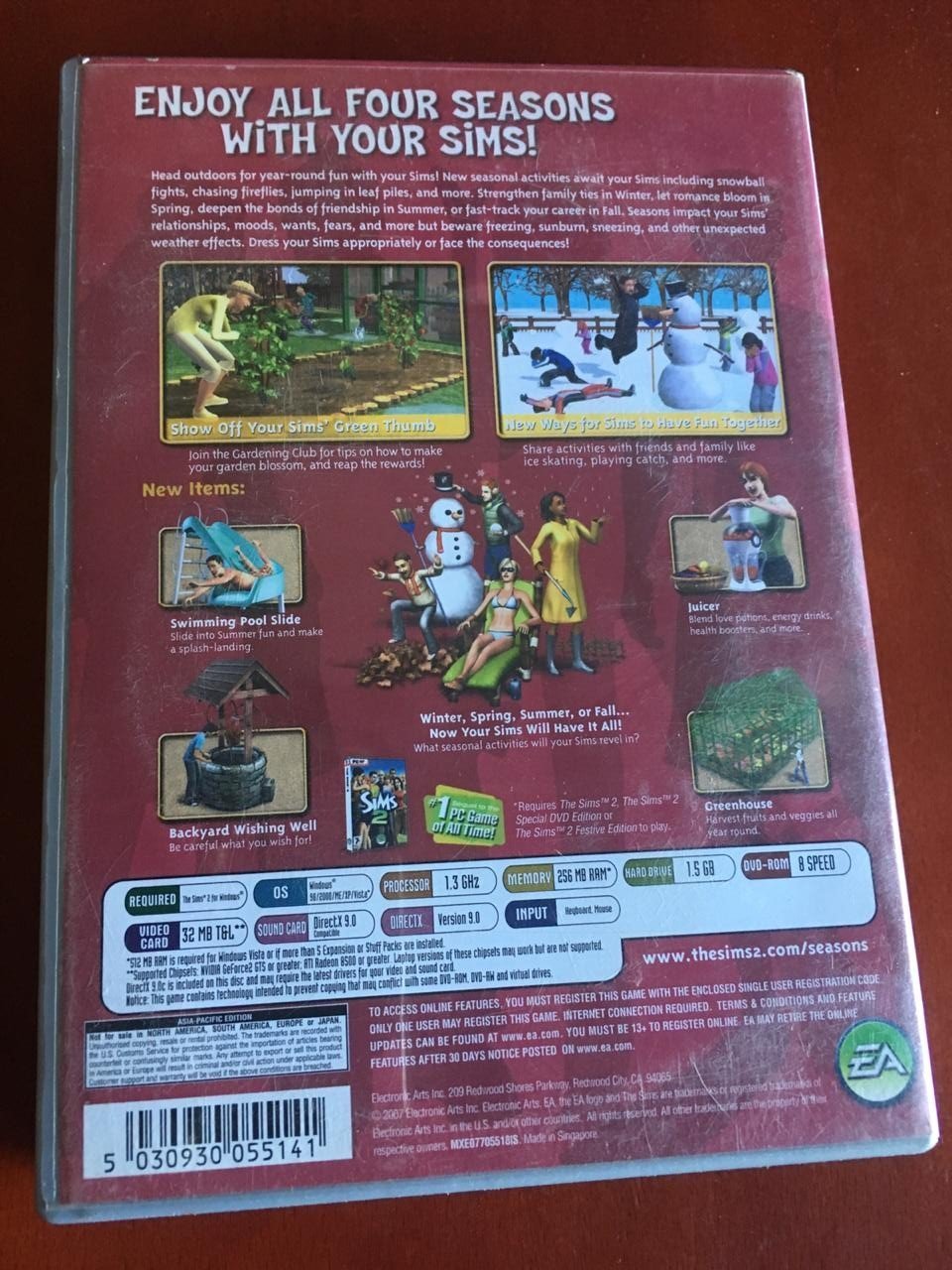 PC Game - Sims 2 Seasons - REDUCED BARGAIN | 2ndhandwarehouse.com