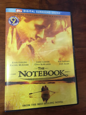 The Note Book From Best Selling Novel(Ryan Gosling) - 2ndhandwarehouse.com