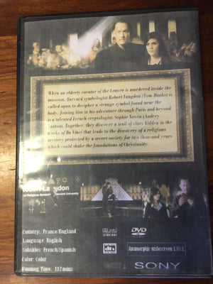 The Da Vinci Code (Tom Hanks) - DVD - 2ndhandwarehouse.com