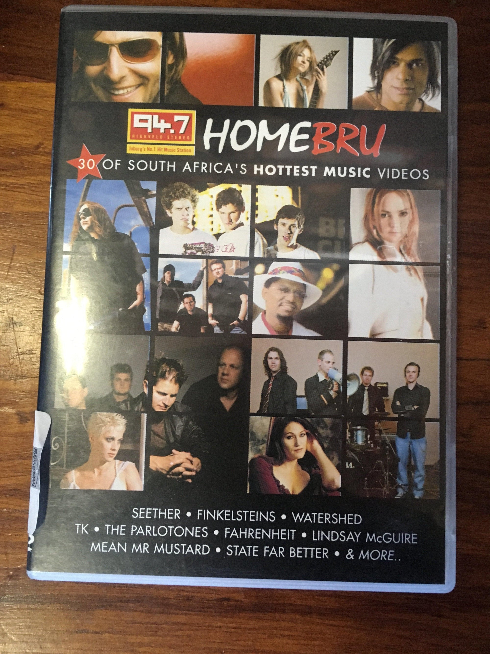 94,7 Homebru 30 Of Sa’S Hottest Music Videos - DVD - 2ndhandwarehouse.com