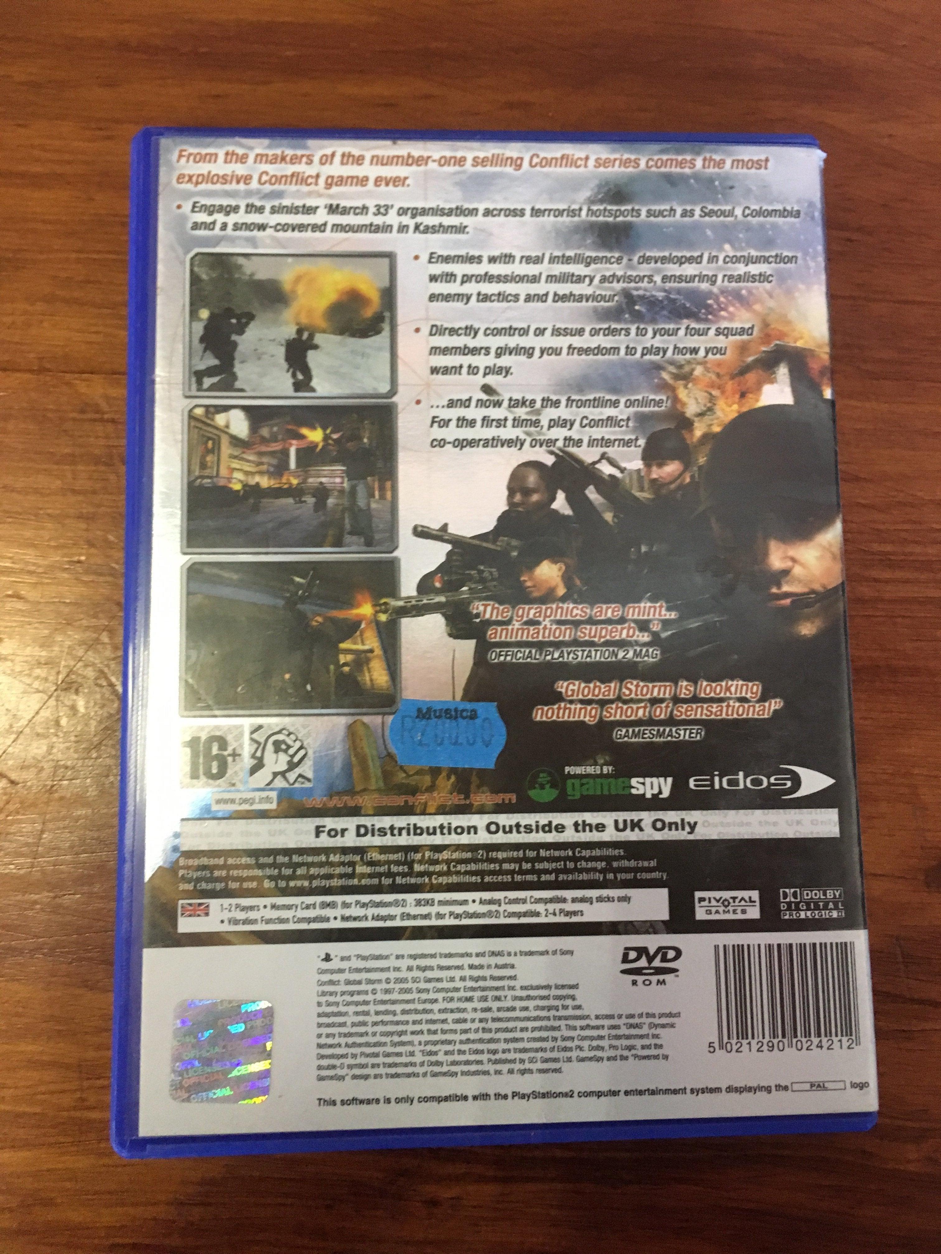 PS2 - Conflict Global Storm - REDUCED BARGAIN | 2ndhandwarehouse.com