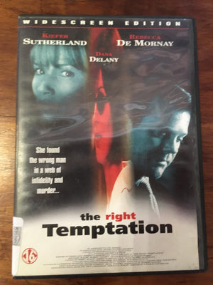 The Right Temptation (Kiefer Sutherland) - 2ndhandwarehouse.com