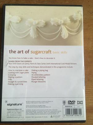 The Art Of Sugarcraft- DVD - 2ndhandwarehouse.com